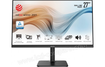 MSI Modern MD271QP - 27 pouces - A partir de : 415.06 &euro; chez Amazon