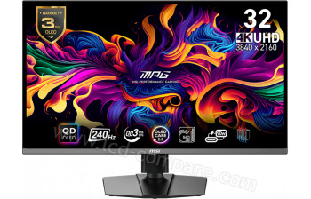 MSI MPG 321URX QD-OLED - 31.5 pouces - A partir de : 792.40 &euro; chez PcComponentes