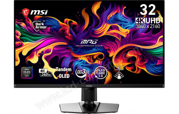 MSI MPG 322UR QD-OLED X24 - 31.5 pouces - A partir de : 1321.00 &euro; chez PcComponentes