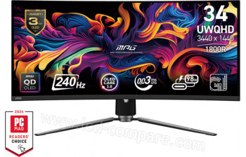 MSI MPG 341CQPX QD-OLED - 34 pouces