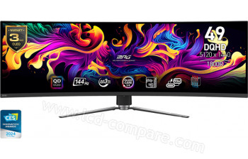 MSI MPG 491CQP QD-OLED - 49 pouces - A partir de : 1098.50 € chez Icoza chez Cdiscount