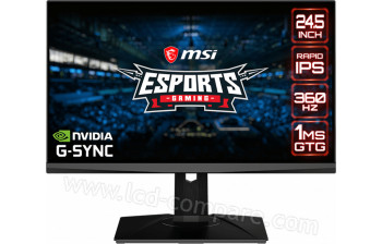 MSI Oculus NXG253RDE - 24.5 pouces - A partir de : 729.00 &euro; chez Best Gadgets 4 All Ltd chez Amazon