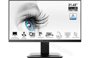 MSI PRO MP223 - 21.5 pouces - A partir de : 79.99 € chez Boulanger