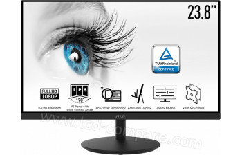 MSI PRO MP242 - 23.8 pouces - A partir de : 164.57 &euro; chez ASD chez Darty