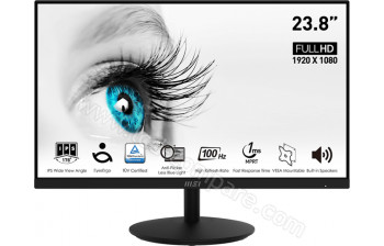 MSI PRO MP242A - 23.8 pouces - A partir de : 88.26 € chez PcComponentes