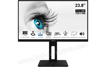 MSI PRO MP242AP - 23.8 pouces - A partir de : 109.99 € chez RueDuCommerce