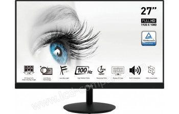 MSI PRO MP271A - 27 pouces - A partir de : 99.99 € chez Boulanger