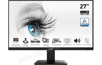 MSI PRO MP273A - 27 pouces - A partir de : 130.53 € chez YOURGAMES chez Cdiscount