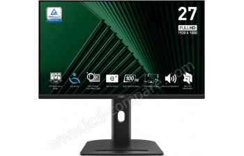 MSI PRO MP275PG - 27 pouces - A partir de : 113.06 &euro; chez PcComponentes