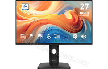 MSI PRO MP275PGDE E14 - 27 pouces - A partir de : 190.34 &euro; chez Zoom Ici chez Amazon