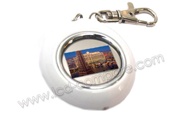 PACIFIC DIGITAL Porte Cl&eacute; Numerique - Blanc - 1.1"