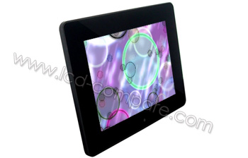 Q-MEDIA CPN Contour Noir - 8 pouces