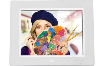 ROLLEI Degas DPF-800 Blanc - 8 pouces