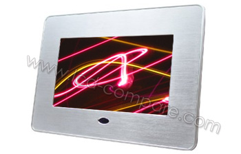 ROLLEI DF-7 Emotions Argent - 7 pouces