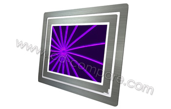 ROLLEI DF-8 Emotions Argent - 8 pouces