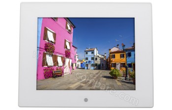 ROLLEI Pissarro DPF-85 Blanc - 8 pouces