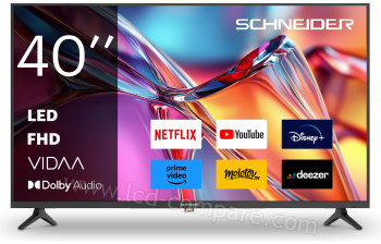 SCHNEIDER 40A3 - 100 cm - A partir de : 169.99 &euro; chez Schneider TV-Audio chez Cdiscount