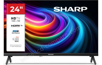 SHARP 24HA1305E - 60 cm - A partir de : 139.90 &euro; chez Amazon