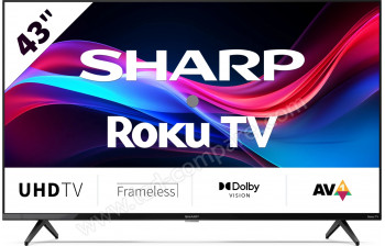 SHARP 43GJ4225E - 108 cm - A partir de : 329.00 &euro; chez CoolsoundHQ chez Rakuten