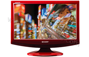 SHARP LC-19D1E Rouge - 47 cm