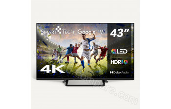 SMART-TECH 43QG06V - 108 cm - A partir de : 229.90 &euro; chez Smart Tech FR chez Cdiscount