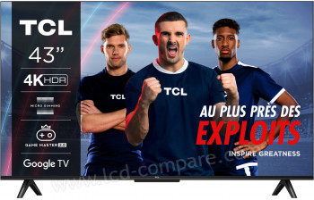 TCL 43P69B - 108 cm - A partir de : 259.99 € chez Carrefour chez Rakuten