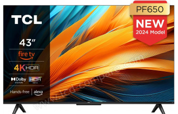 TCL 43PF650 - 108 cm - A partir de : 269.99 € chez Amazon
