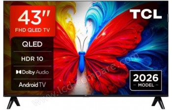 TCL 43S5L - 108 cm - A partir de : 329.99 &euro; chez Villatech