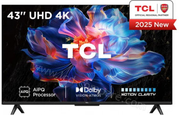 TCL 43V6C - 108 cm - A partir de : 349.00 € chez Amazon