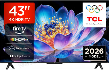 TCL 43V6D - 108 cm - A partir de : 799.00 &euro; chez Amazon