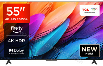 TCL 55PF650A - 139 cm - A partir de : 399.00 &euro; chez Amazon