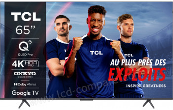 TCL 65C69B - 164 cm - A partir de : 545.26 € chez Icoza chez Cdiscount
