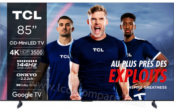 TCL 85C89B - 214 cm - A partir de : 1790.00 € chez Boulanger chez Rakuten
