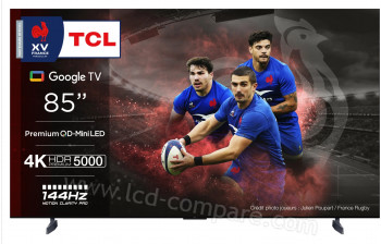 TCL 85X955 - 214 cm - A partir de : 2499.00 € chez Darty