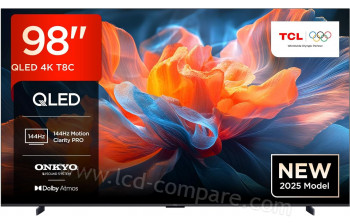 TCL 98T8C - 247 cm - A partir de : 1799.00 &euro; chez Amazon