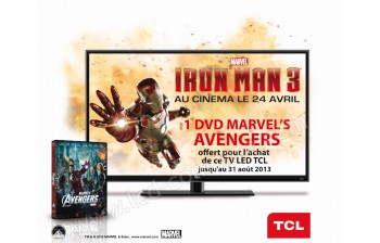 TCL L39E4300FCE DVD Avengers - 100 cm