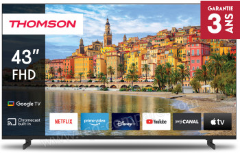 THOMSON 43FG2S14 - 108 cm - A partir de : 269.00 € chez VPC Boost chez Darty