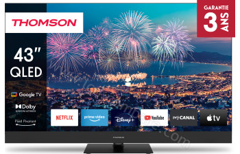 THOMSON 43QG6C14 - 108 cm - A partir de : 439.00 &euro; chez LIVRADOM chez Cdiscount