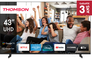 THOMSON 43UG4S14 - 108 cm - A partir de : 269.99 € chez Cdiscount