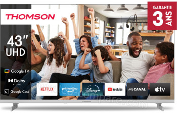 THOMSON 43UG4S14W - 108 cm - A partir de : 289.99 € chez Darty chez Cdiscount
