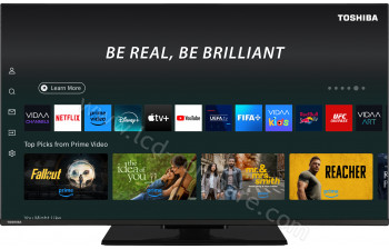 TOSHIBA 43QV3F63DG - 108 cm - A partir de : 373.86 &euro; chez rde chez Cdiscount