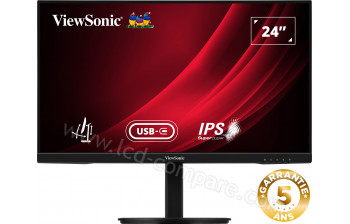 VIEWSONIC VG2409-MHDU-2 - 23.8 pouces - A partir de : 199.89 &euro; chez La Boutique Du Net chez Pixmania