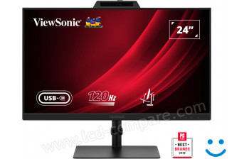 VIEWSONIC VG2441V - 23.8 pouces - A partir de : 174.18 &euro; chez Yeppon chez Amazon
