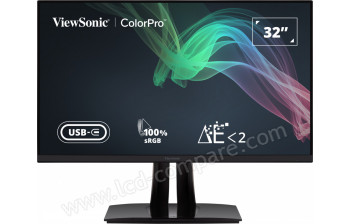 VIEWSONIC VP3256-4K - 31.5 pouces - A partir de : 666.13 € chez Icoza chez Cdiscount