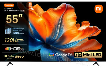 XIAOMI TV S Mini LED 55 2026 - 138 cm - A partir de : 549.00 &euro; chez Amazon