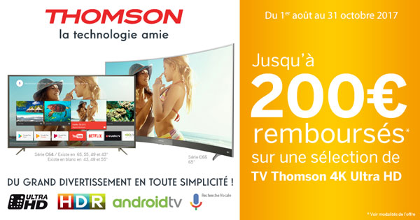 ODR Thomson : Offre C64 - Jusqu'� 200 Euros rembours�s (Offre Prolong�e)