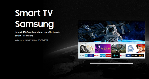 ODR Samsung Juin/Ao�t 2019 : Smart TV