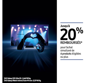 ODR Samsung Juin/Juill. 2020 : Univers Mobile et Maison