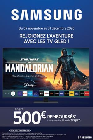 ODR Samsung Nov./D�c. 2020 : Rejoignez l'aventure avec les TV QLED !