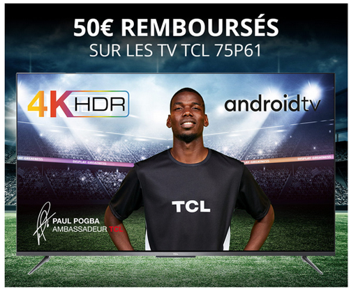 ODR TCL Novembre 2020 : Offre TCL 75P61